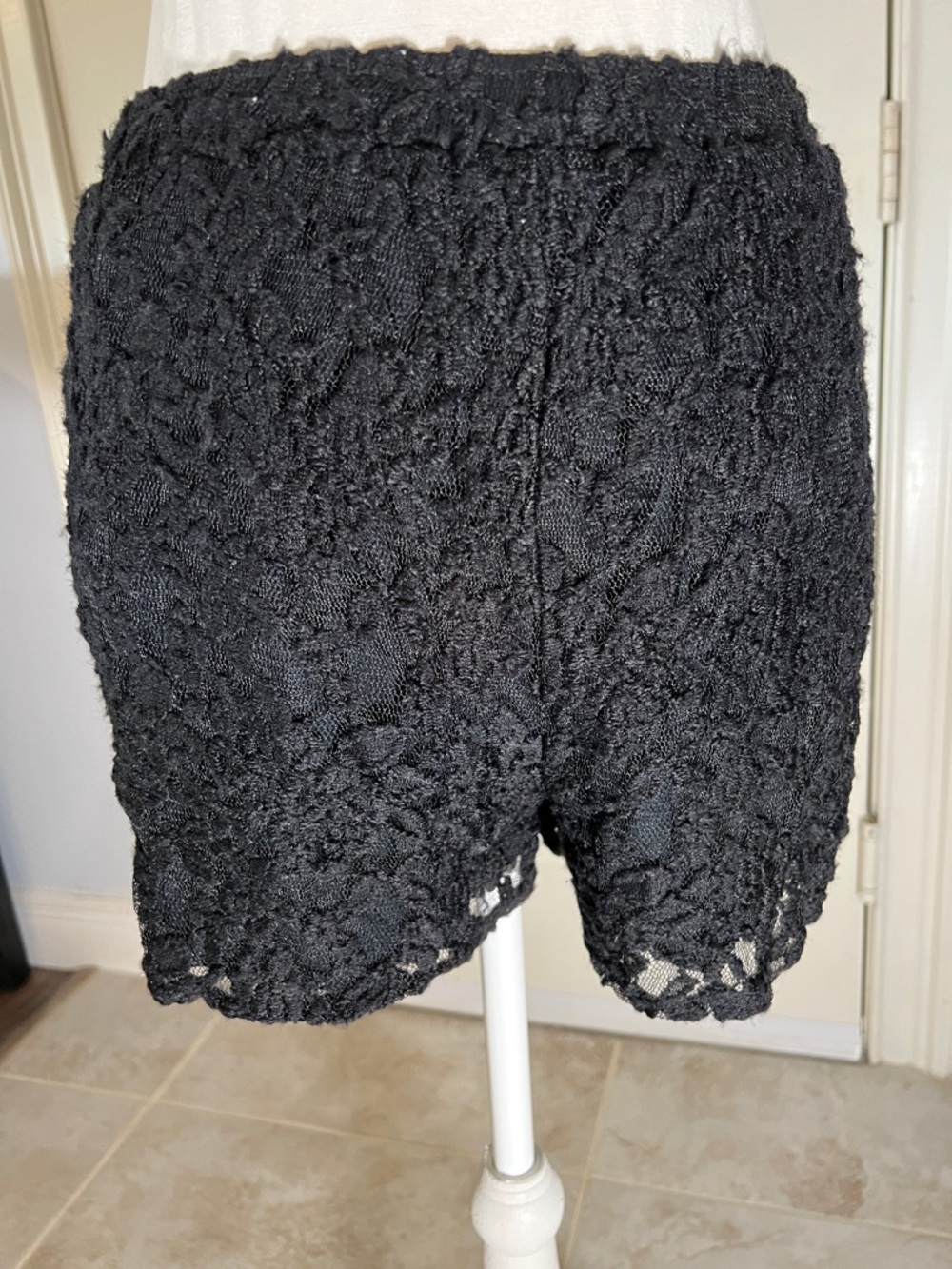 Black Lace Women's Shorts